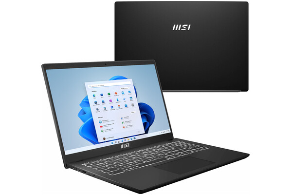 Laptop MSI Modern B12M 15.6" Intel Core i7 1255U INTEL Iris Xe 16GB 512GB SSD Windows 11 Home