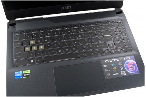 Laptop MSI Cyborg 15 15.6" Intel Core i5 12450H NVIDIA GeForce RTX 4060 64GB 1024GB SSD