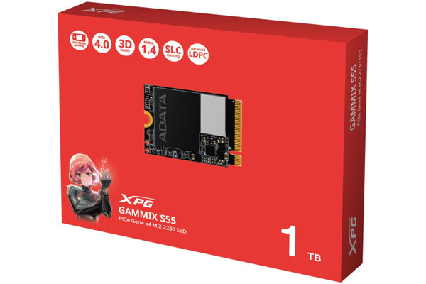 Dysk wewnętrzny Adata S55 XPG Gammix SSD M.2 NVMe 1TB