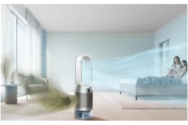 Oczyszczacz powietrza DYSON PH3A Humidify+Cool Autoreact srebrny