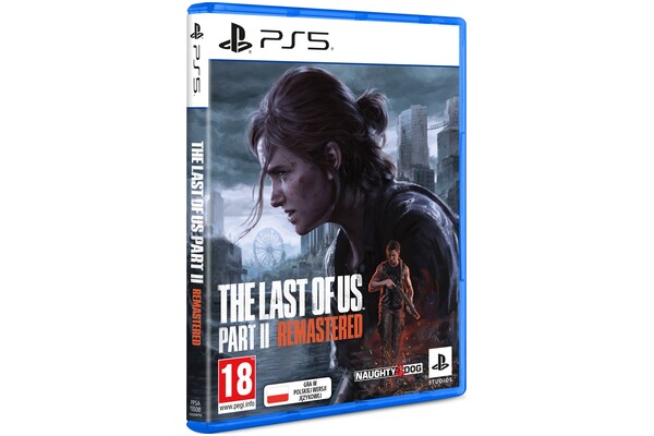 Konsola Sony PlayStation 5 Slim 1024GB biało-czarny + The Last of Us Part II Remastered