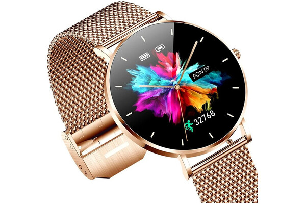 Smartwatch Manta SWU501GD Alexa złoty