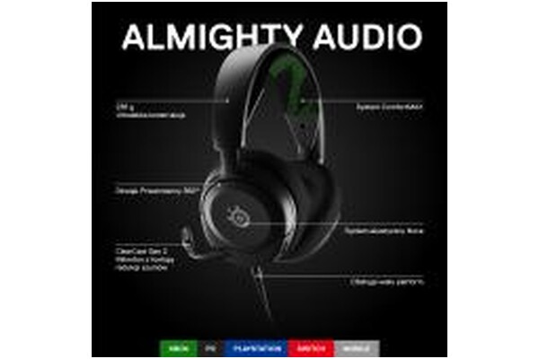 Słuchawki SteelSeries Arctis Nova 1X Nauszne Przewodowe