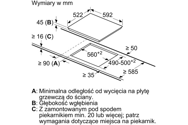 Płyta Ceramiczna Siemens ET61RBEA1E