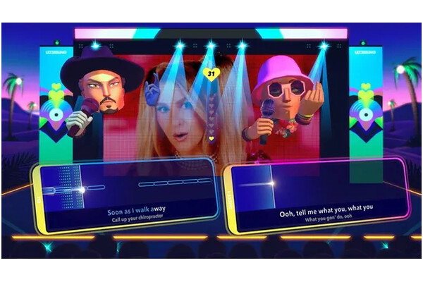 Lets Sing 2024 + 2 mikrofony Nintendo Switch