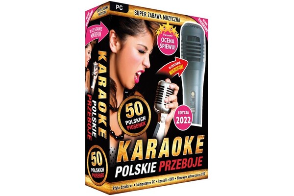 Karaoke Polskie Przeboje Edycja Edycja 2022 + mikrofon PC