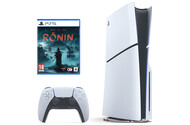Konsola Sony PlayStation 5 Slim 1024GB biało-czarny + Rise of the Ronin