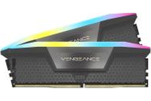Pamięć RAM CORSAIR Vengeance RGB Black 32GB DDR5 7200MHz 1.1V