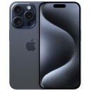 Smartfon Apple iPhone 15 Pro Tytan Błękitny 6.1" 128GB