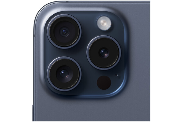 Smartfon Apple iPhone 15 Pro Tytan Błękitny 6.1" 128GB