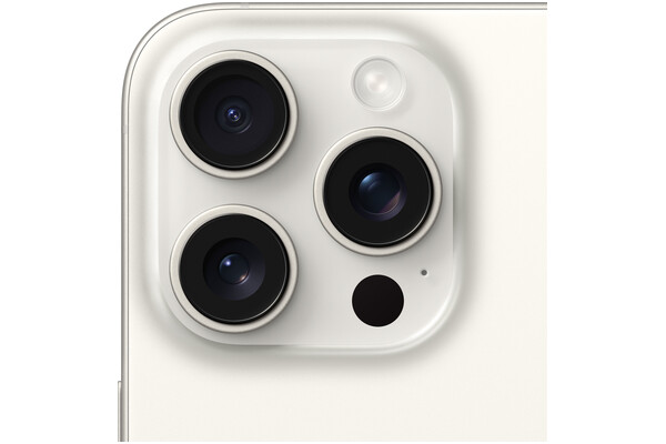 Smartfon Apple iPhone 15 Pro Max Tytan Biały 6.7" 512GB