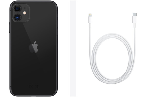 Smartfon Apple iPhone 11 czarny 6.1" 128GB