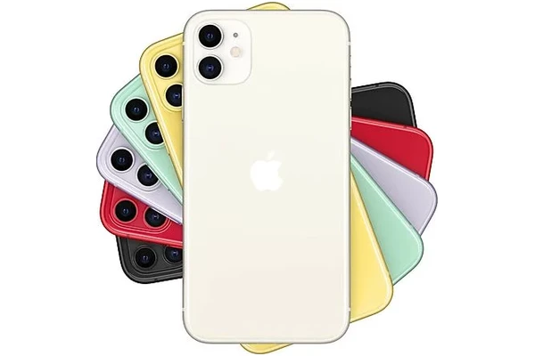 Smartfon Apple iPhone 11 biało-czarny 6.1" 4GB/128GB