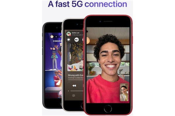 Smartfon Apple iPhone SE 5G czerwony 4.7" 3GB/256GB