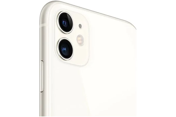 Smartfon Apple iPhone 11 biało-czarny 6.1" 64GB