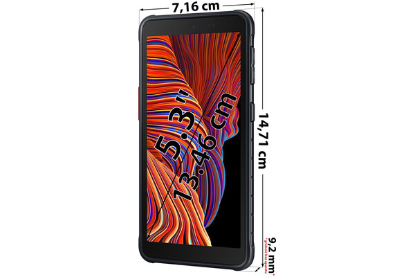 Smartfon Samsung Galaxy XCover 5 czarny 5.3" 64GB