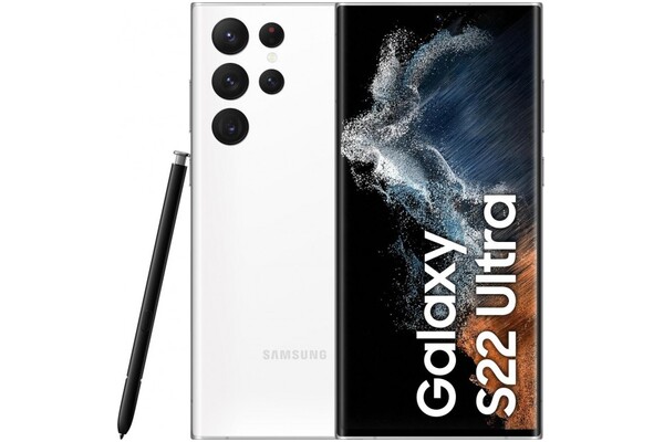Smartfon Samsung Galaxy S22 Ultra biały 6.8" 128GB