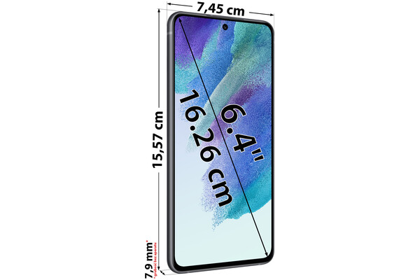 Smartfon Samsung Galaxy S21 FE grafitowy 6.4" 128GB