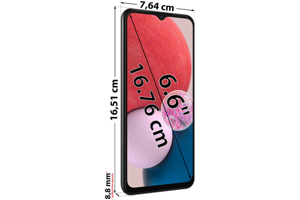 Smartfon Samsung Galaxy A13 czarny 6.6" 4GB/64GB