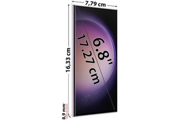 Smartfon Samsung Galaxy S23 Ultra 5G różowy 6.8" 8GB/256GB