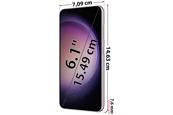 Smartfon Samsung Galaxy S23 5G różowy 6.1" 8GB/128GB