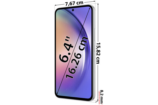 Smartfon Samsung Galaxy A54 biały 6.4" 128GB