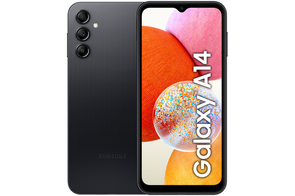 Smartfon Samsung Galaxy A14 czarny 6.6" 128GB