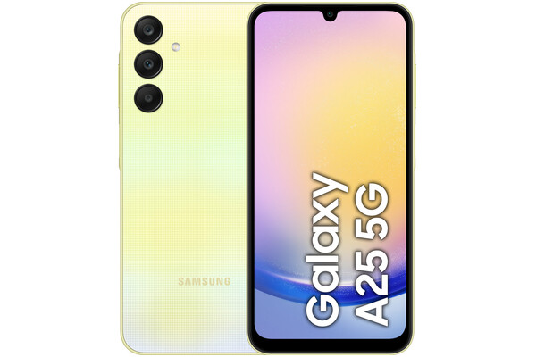 Smartfon Samsung Galaxy A25 żółty 6.5" 128GB