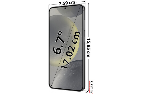 Smartfon Samsung Galaxy S24 Plus czarny 6.7" 256GB