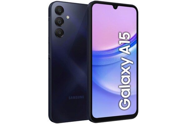 Smartfon Samsung Galaxy A15 czarny 6.5" 4GB/128GB
