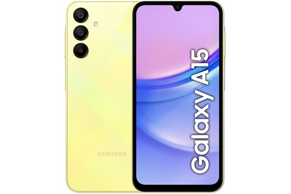 Smartfon Samsung Galaxy A15 żółty 6.5" 4GB/128GB