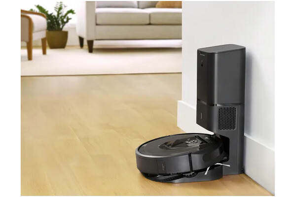 Odkurzacz iRobot I7+ Roomba (i7558) robot sprzątający z pojemnikiem czarny