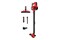 Odkurzacz Sharp SAVP1551BR Home pionowy z pojemnikiem czerwony