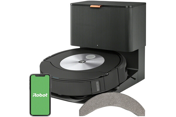 Odkurzacz iRobot J7+ Roomba (c7558) robot sprzątający z pojemnikiem czarny