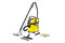 Odkurzacz Karcher SE4001 Plus tradycyjny z pojemnikiem 1400W żółty
