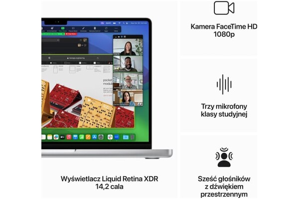 Laptop Apple MacBook Pro 14.2" Apple M3 Max Apple M3 Max (30 rdz.) 36GB 1024GB SSD macOS Sonoma