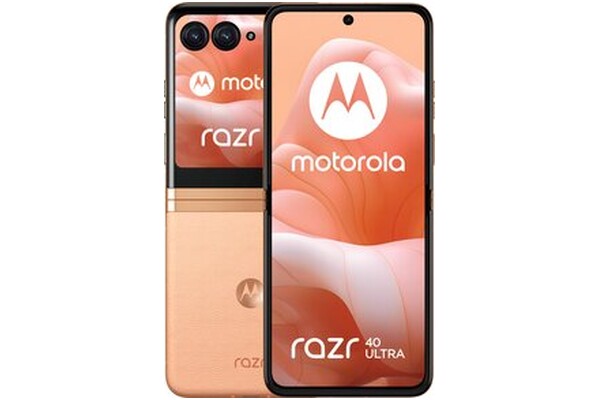 Smartfon Motorola razr 40 ultra pomarańczowy 6.9" 256GB