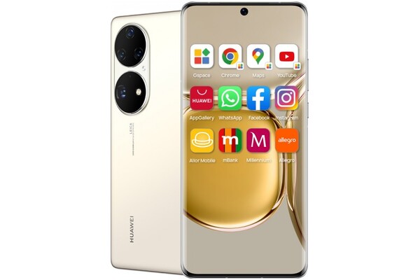 Smartfon Huawei P50 Pro złoty 6.6" 8GB/256GB