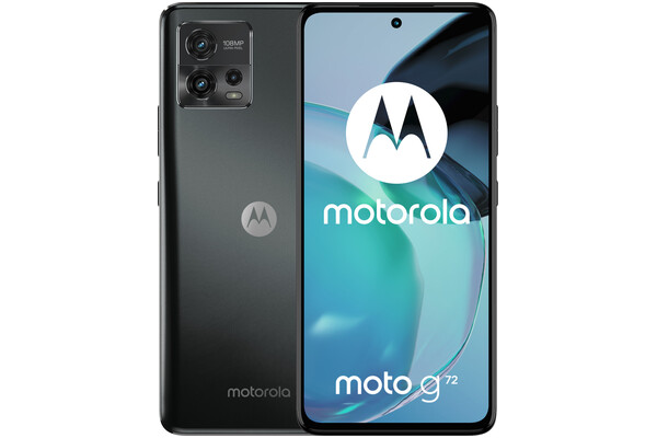 Smartfon Motorola moto g72 czarny 6.6" 8GB/128GB