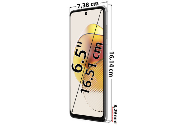 Smartfon Motorola moto g73 5G biały 6.5" 8GB/256GB