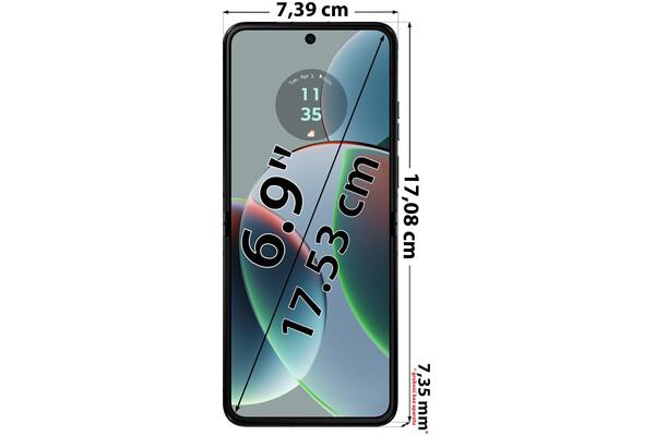 Smartfon Motorola razr 40 zielony 6.9" 256GB