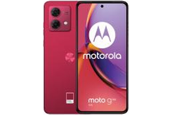 Smartfon Motorola moto g84 czerwony 6.5" 256GB