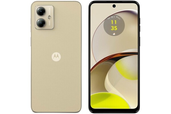 Smartfon Motorola moto g14 beżowy 6.5" 128GB
