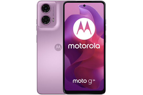Smartfon Motorola moto g24 fioletowy 6.56" 128GB