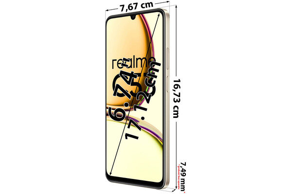 Smartfon realme C53 złoty 6.74" 8GB/256GB