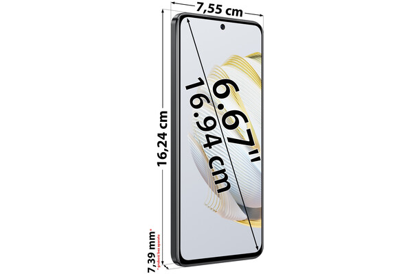 Smartfon Huawei nova 10 SE czarny 6.67" 8GB/128GB