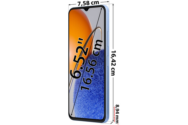 Smartfon Huawei nova Y61 niebieski 6.52" 4GB/64GB