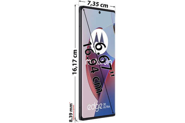 Smartfon Motorola edge 30 ultra czarny 6.67" 256GB