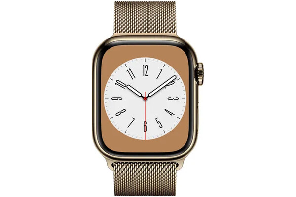 Smartwatch Apple Watch Series 8 złoty