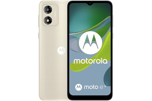Smartfon Motorola moto e13 kremowy 6.52" 2GB/64GB